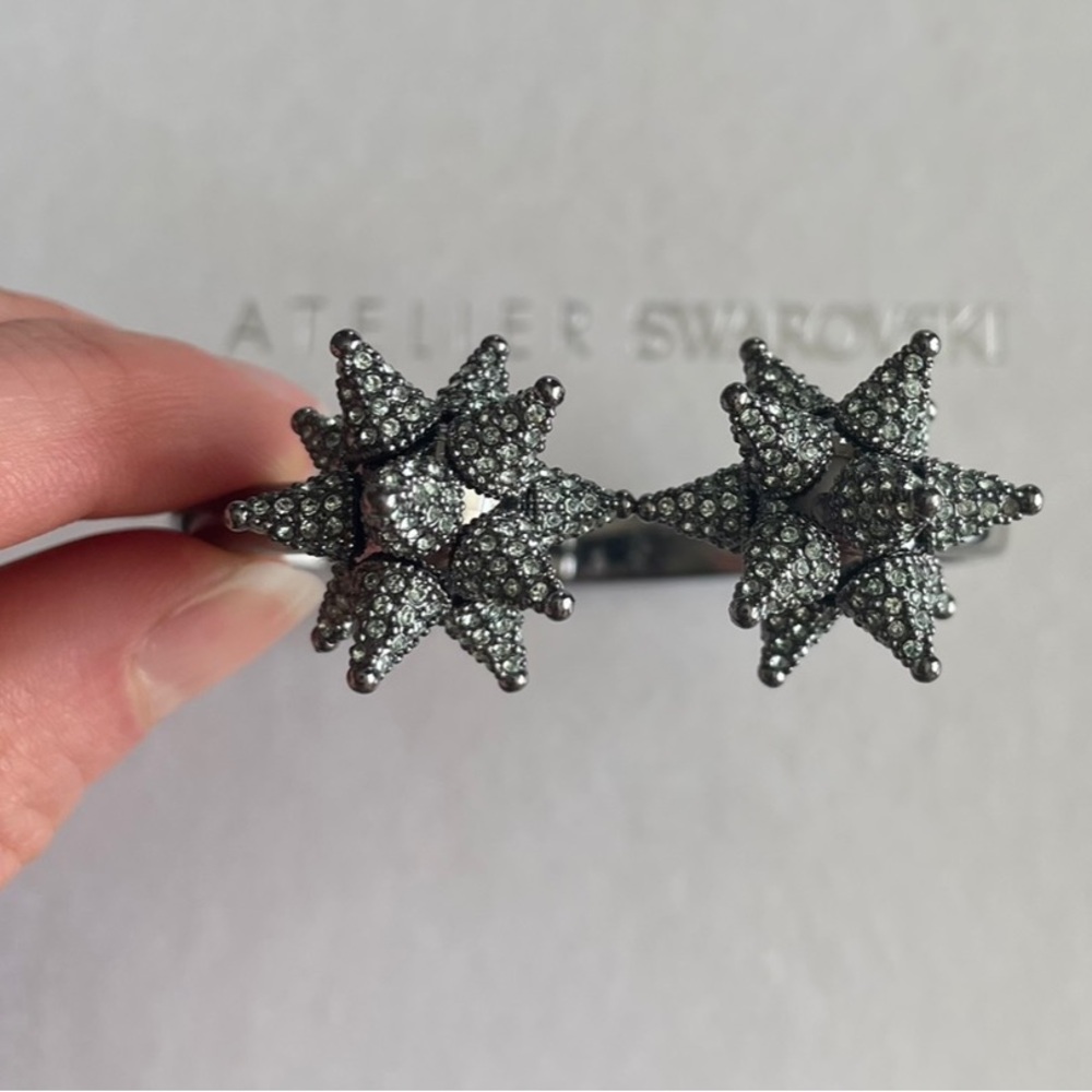 Atelier Swarovski Spiked Kalix Bangle